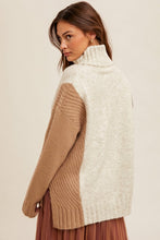 BRUSHED YARN TURTLENECK