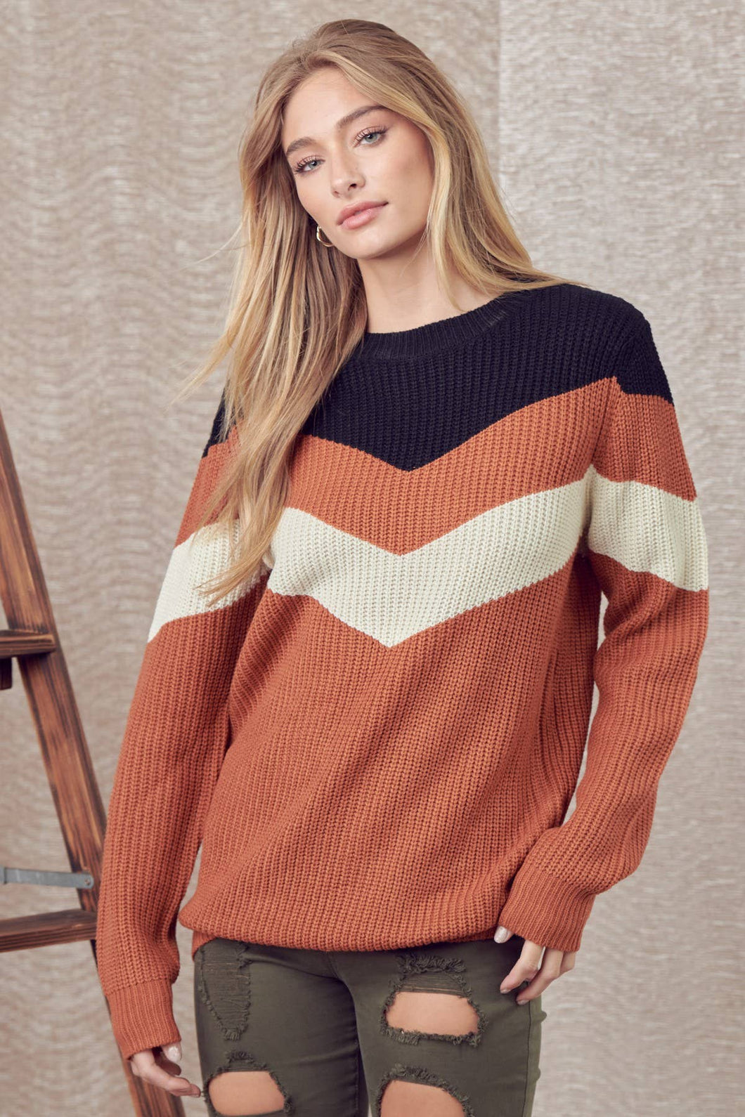 Chevron Sweater