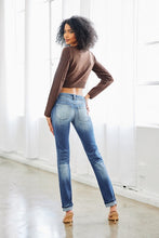 KanCan Mid Rise Slim Straight Leg