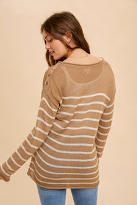 Brown Light Weight Sweater