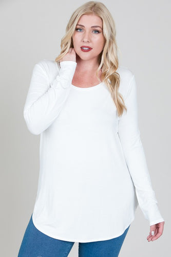 Ivory Modal Longsleeve Top