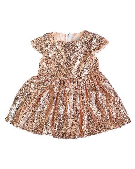 Sequin Party Dress - Bailey's Blossoms